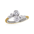 ALOR Day Diamonds Round Bypass Ring