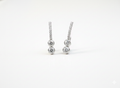 ALOR DAY DIAMOND DOUBLE DROP LAB GROWN EARRINGS