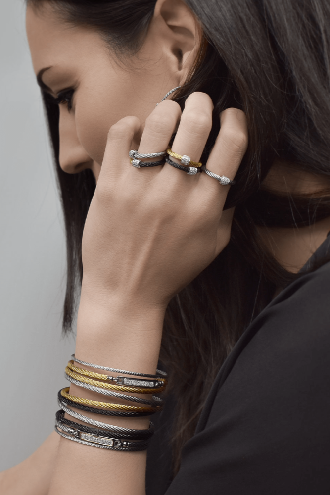 ALOR Barrel Stackable Ring