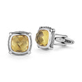 ALOR Men's Gemstone Cufflinks