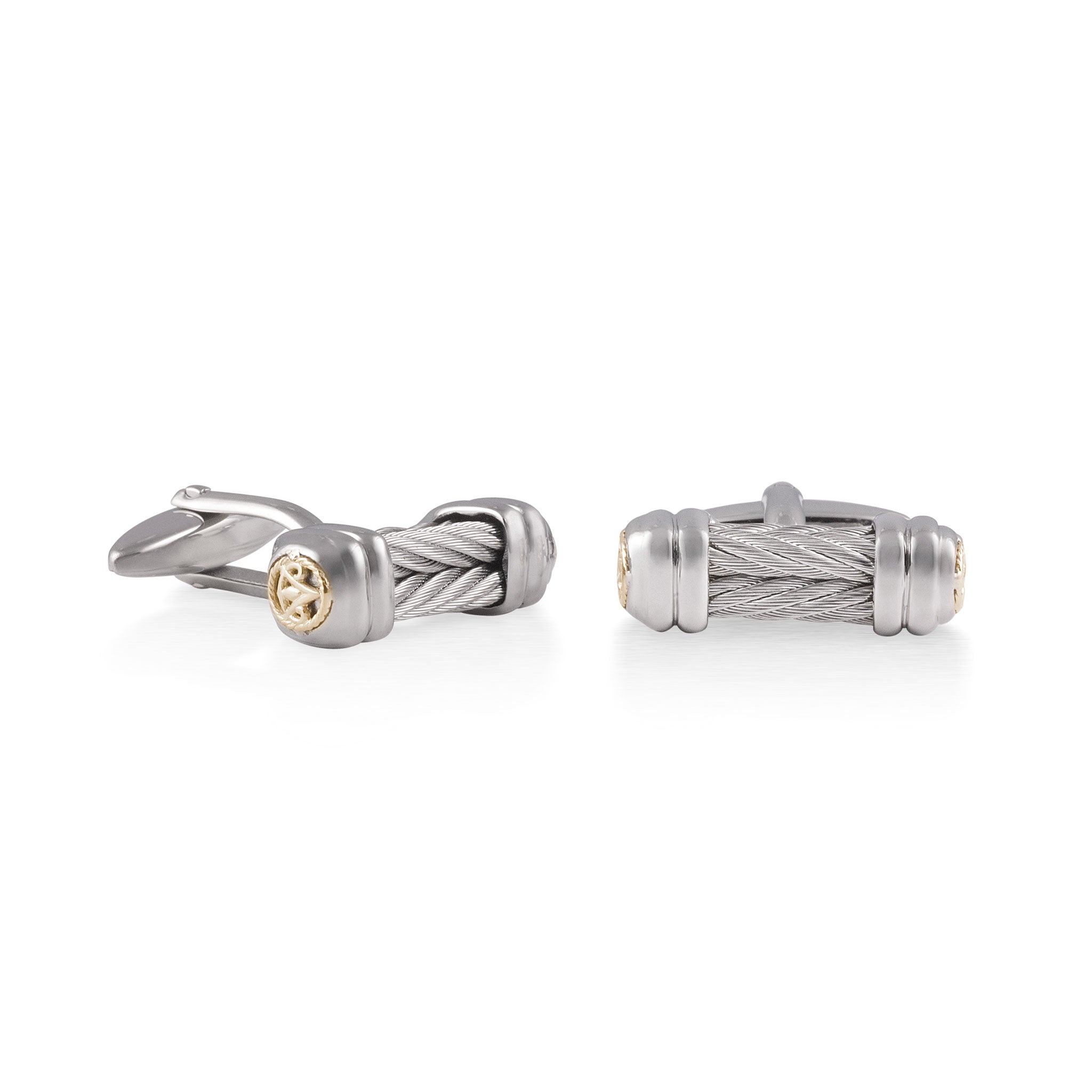 ALOR Men's Small Signature Cufflinks