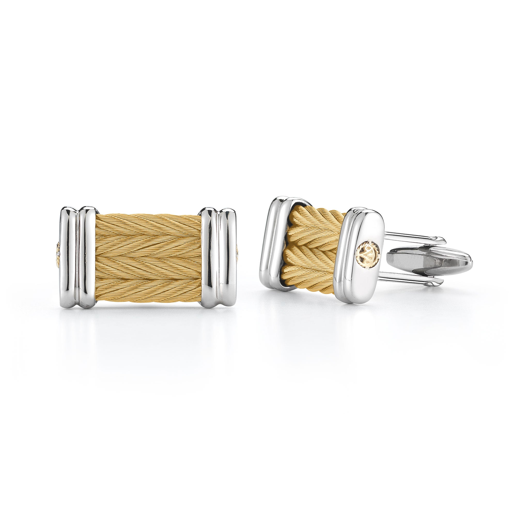 ALOR Men's Large Signature Cufflinks