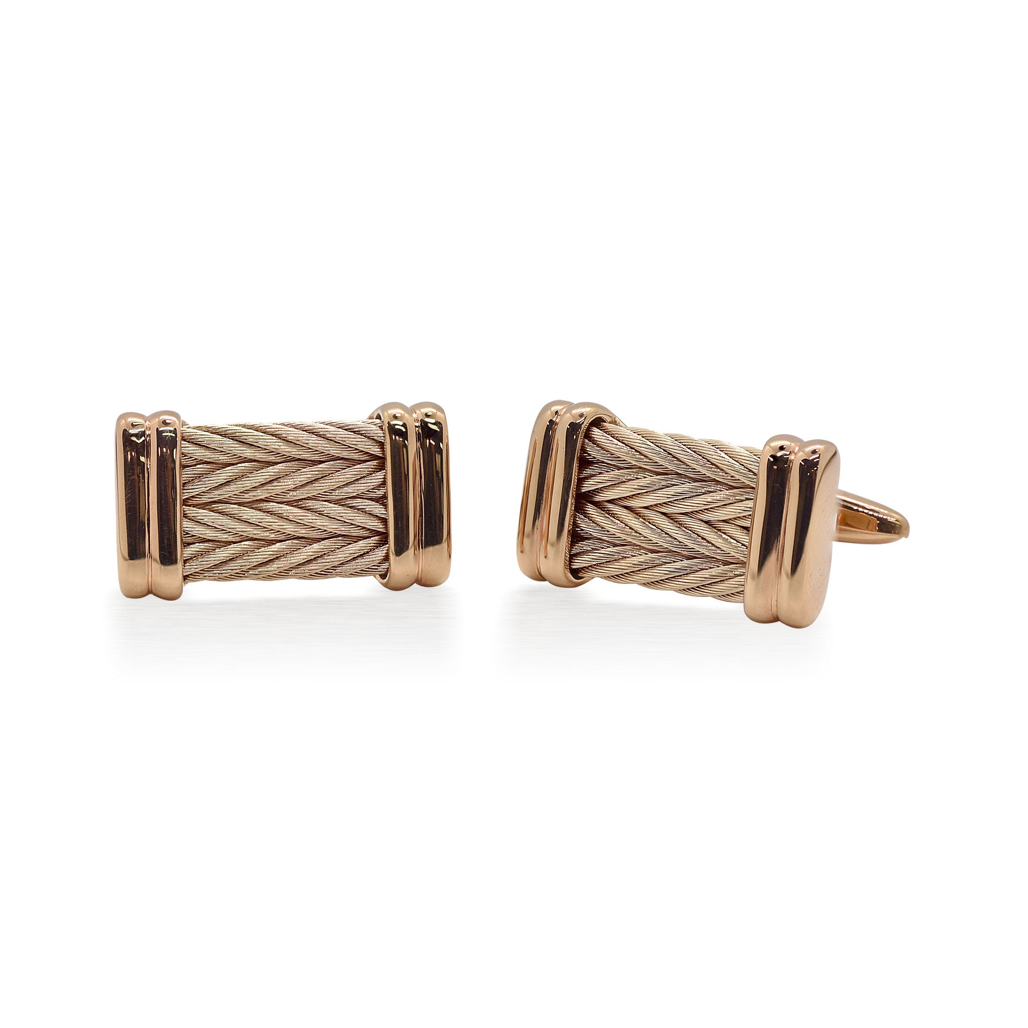 ALOR Men's Large Signature Cufflinks