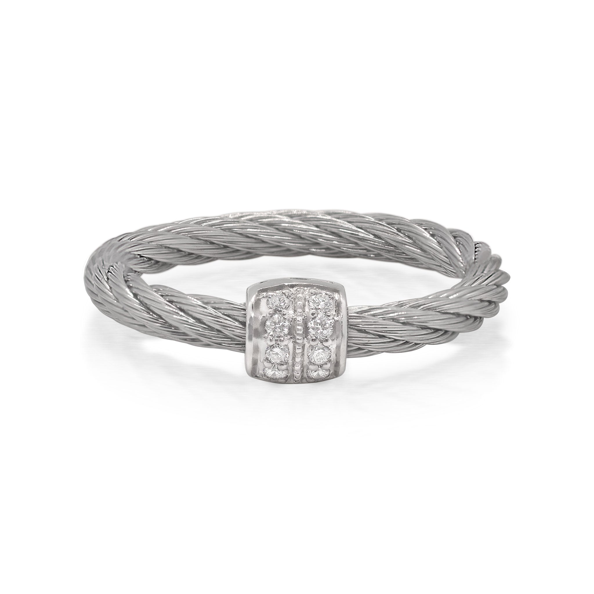 ALOR Barrel Stackable Ring