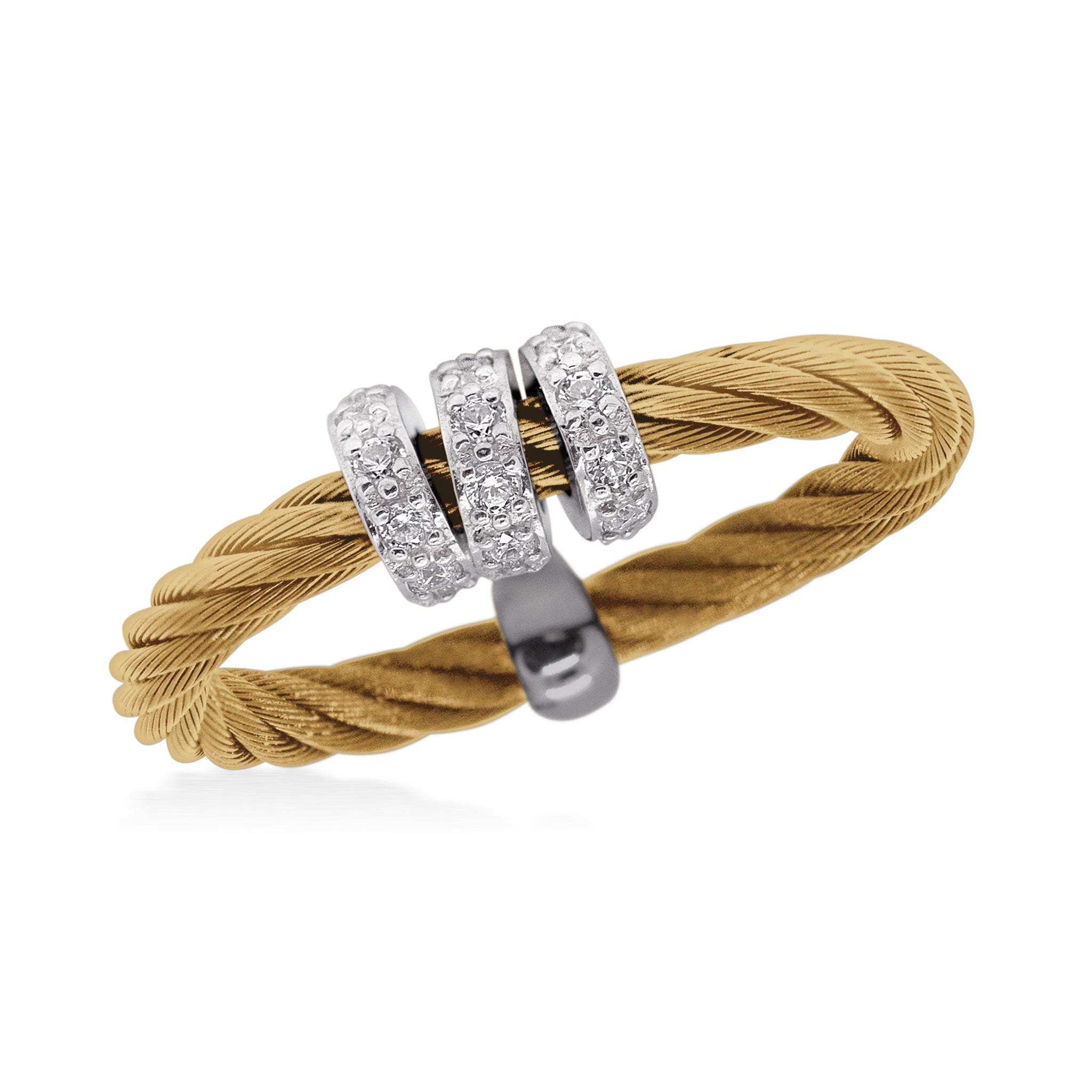 ALOR Single Halo Band Ring