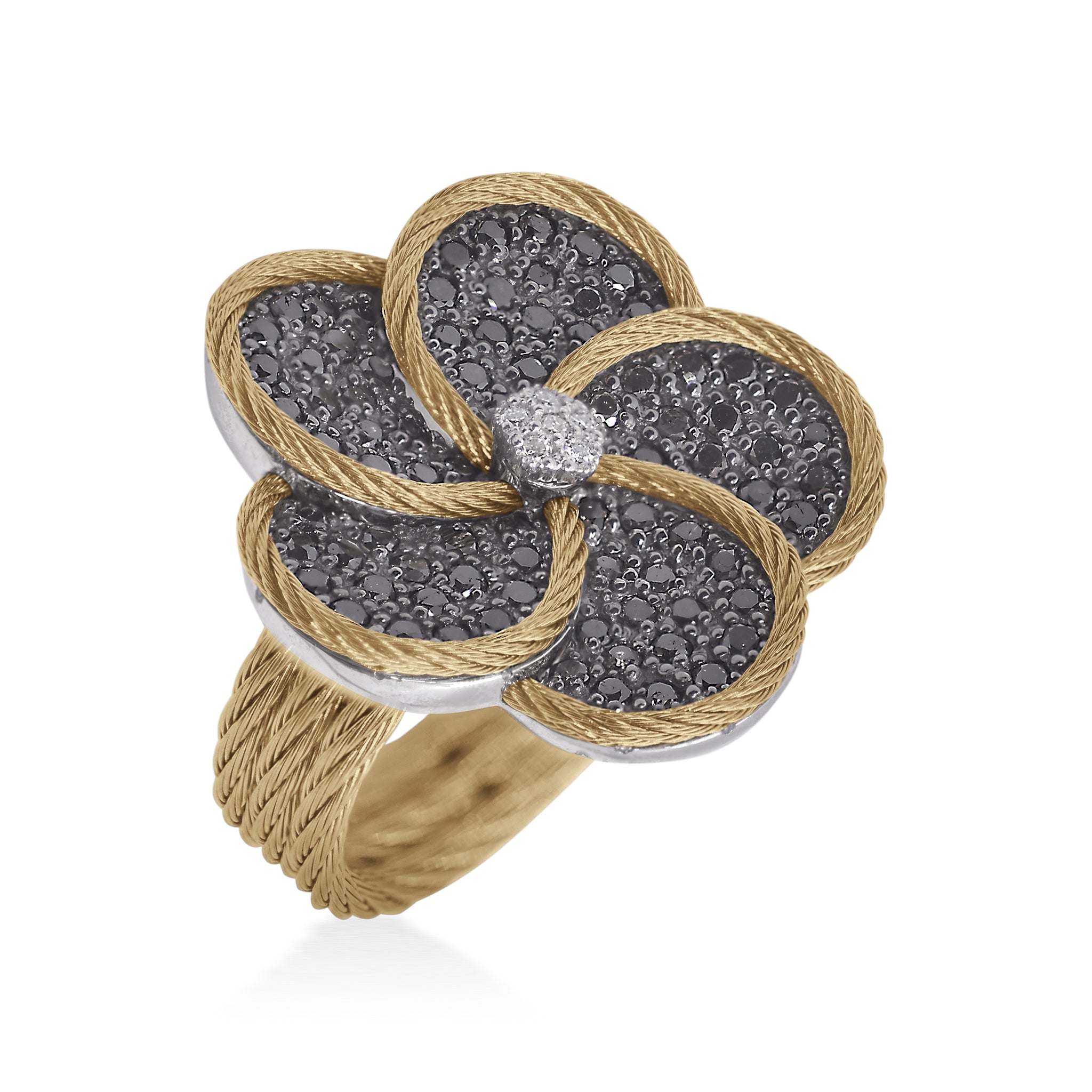 ALOR Forget-Me-Not Flower Ring