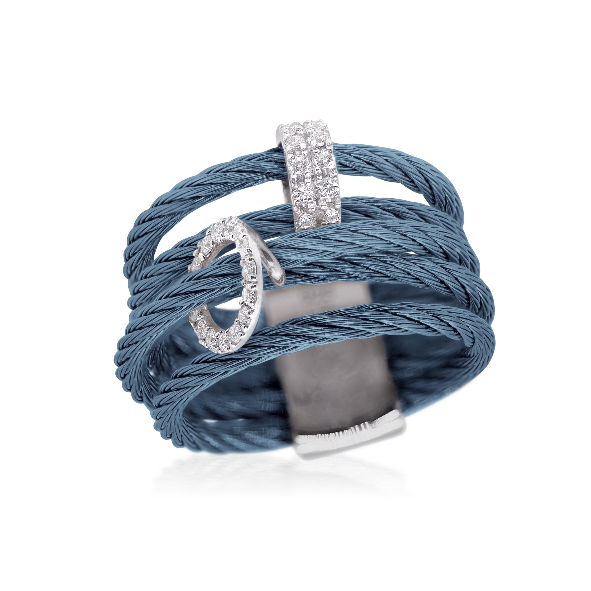 ALOR Halo Circle Wide Band Ring