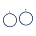 ALOR Drop Circle Earrings