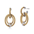 ALOR Wrap Halo Drop Earrings