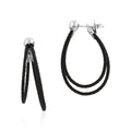 ALOR Asymmetrical Hoop Earrings