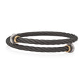 ALOR Men's Bypass Nail Head Bracelet