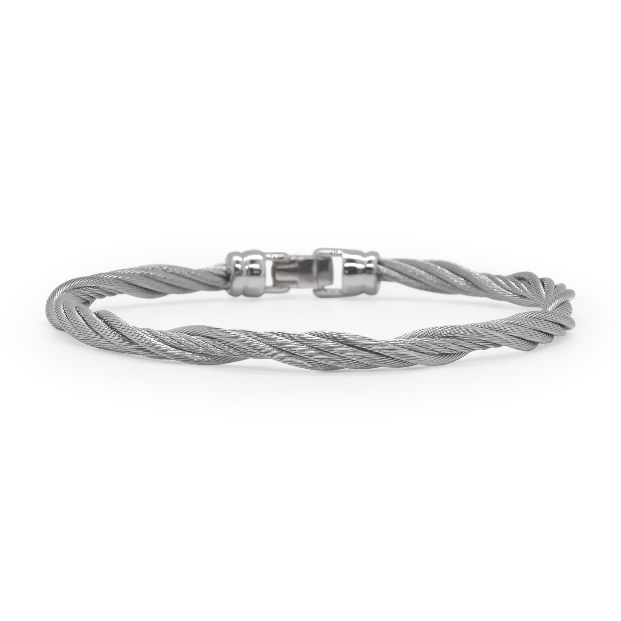 ALOR Modern Twist Stackable Bracelet