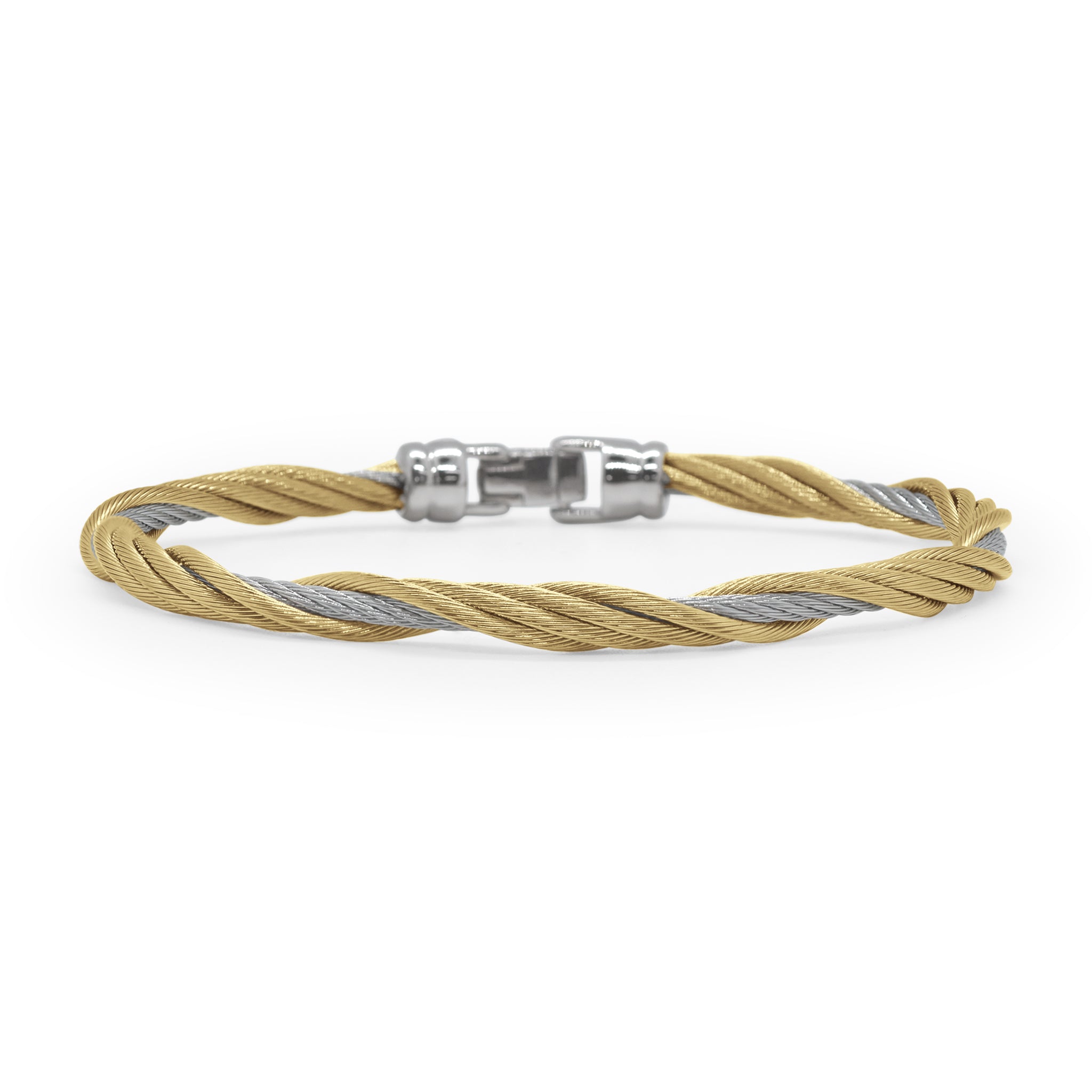 ALOR Modern Twist Stackable Bracelet