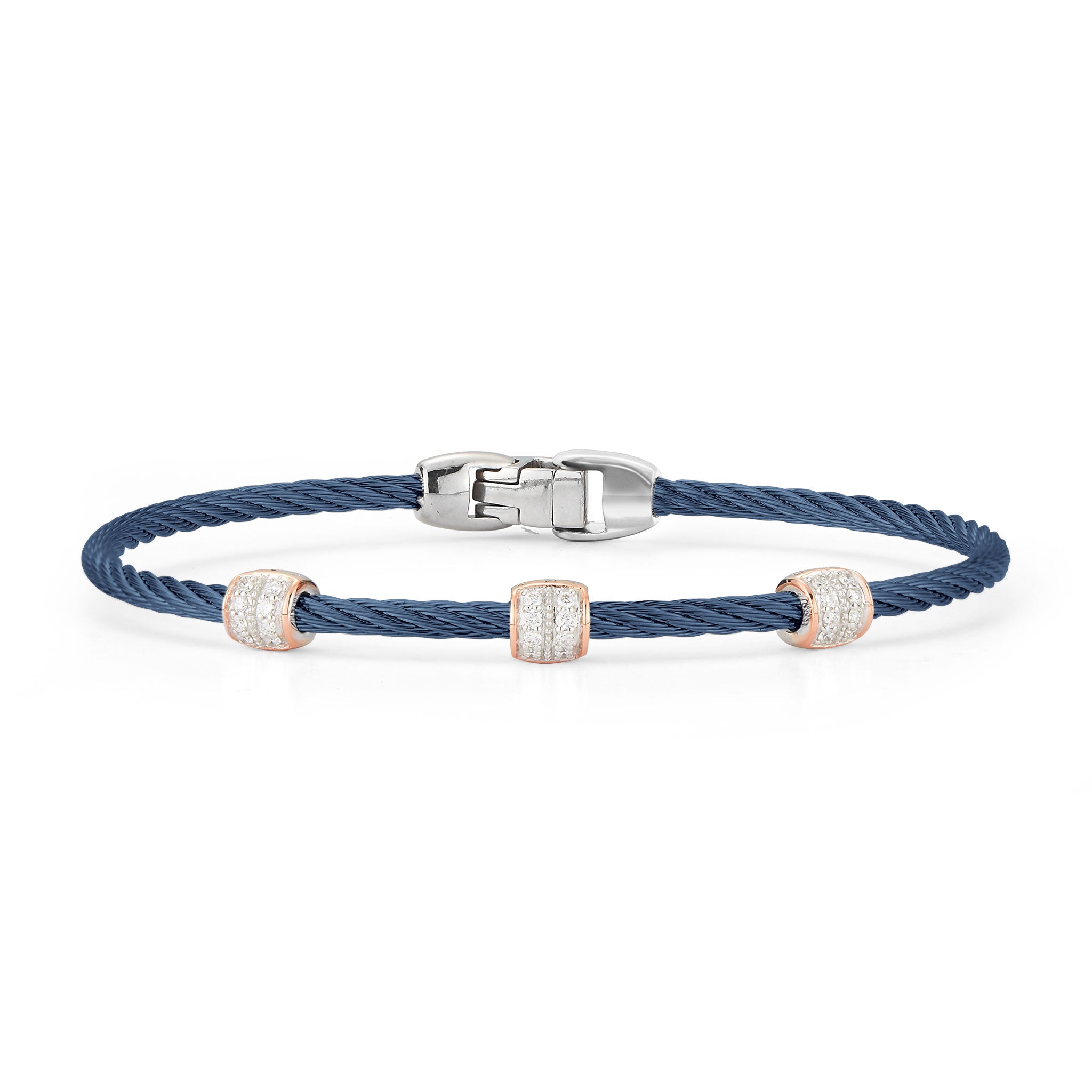 ALOR Triple Barrel Stackable Bracelet