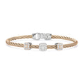 ALOR Triple Square Bracelet