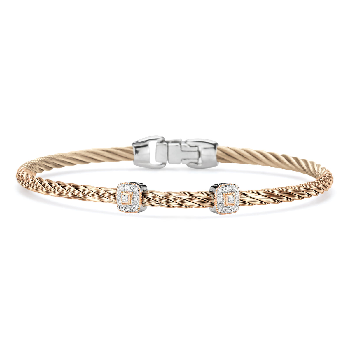 ALOR Double Square Bracelet
