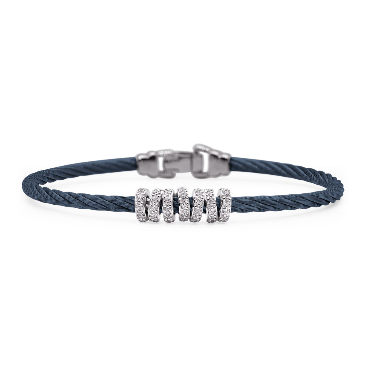ALOR Wide Halo Bracelet