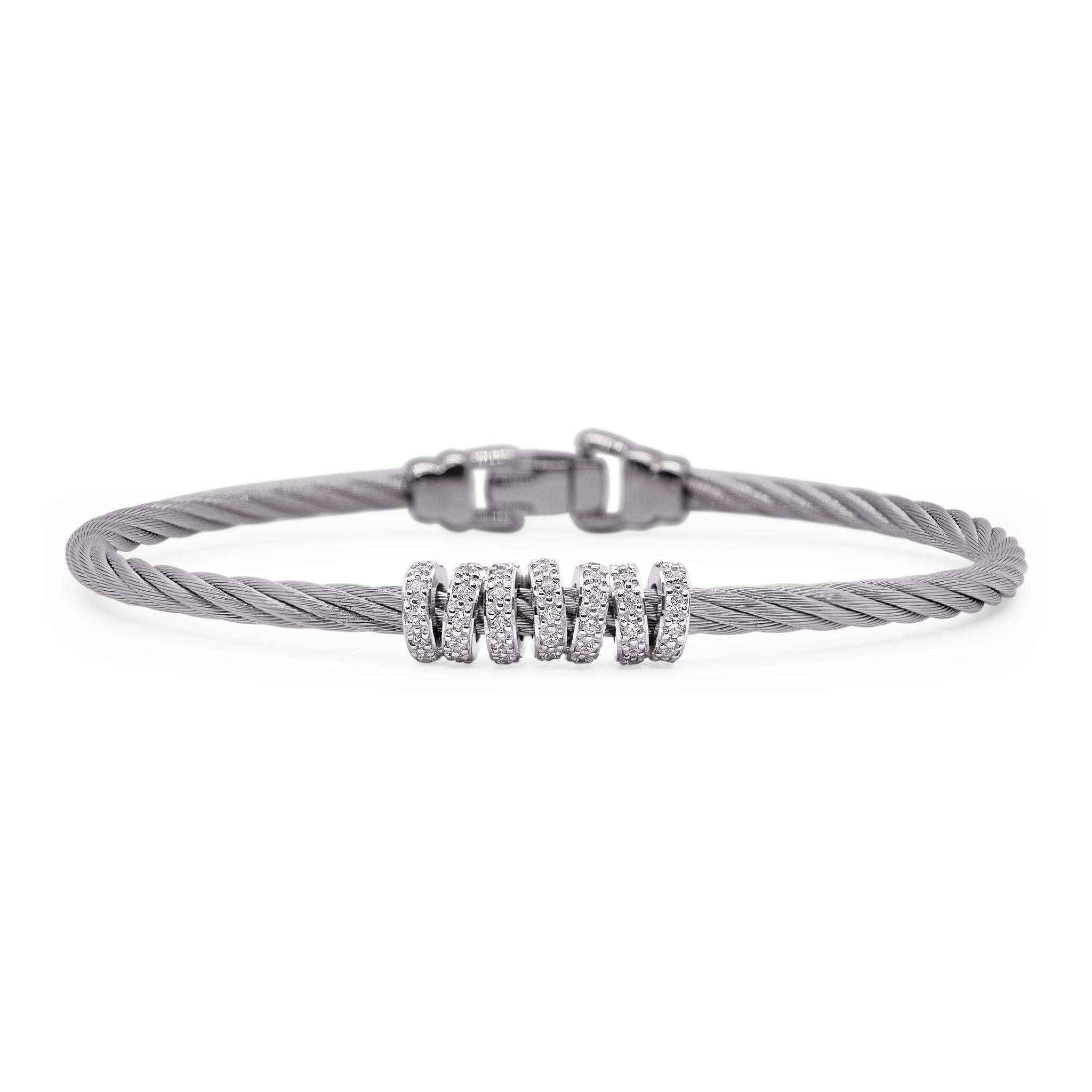 ALOR Wide Halo Bracelet