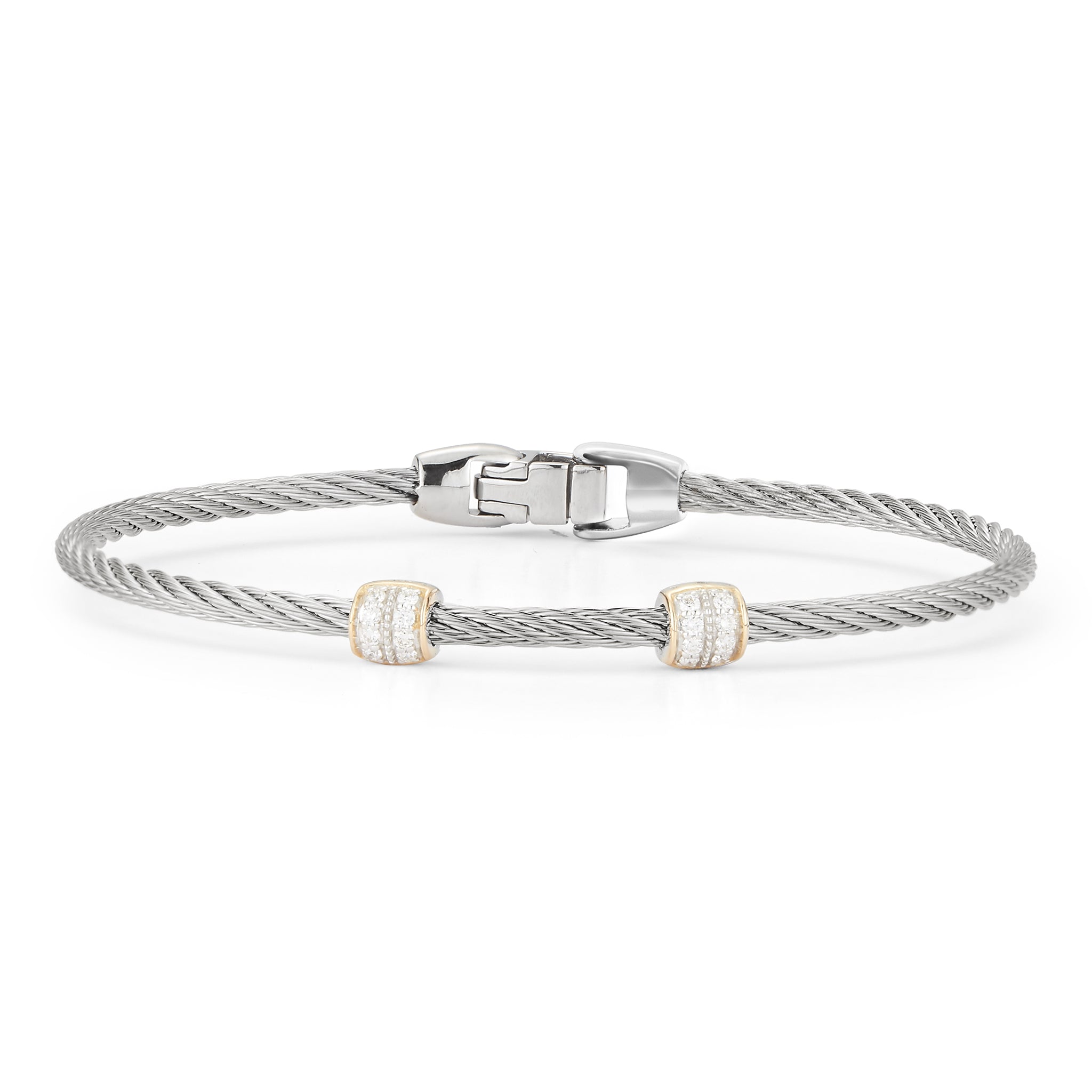 ALOR Double Barrel Stackable Bracelet