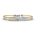 ALOR Dual Channel Bar Bracelet