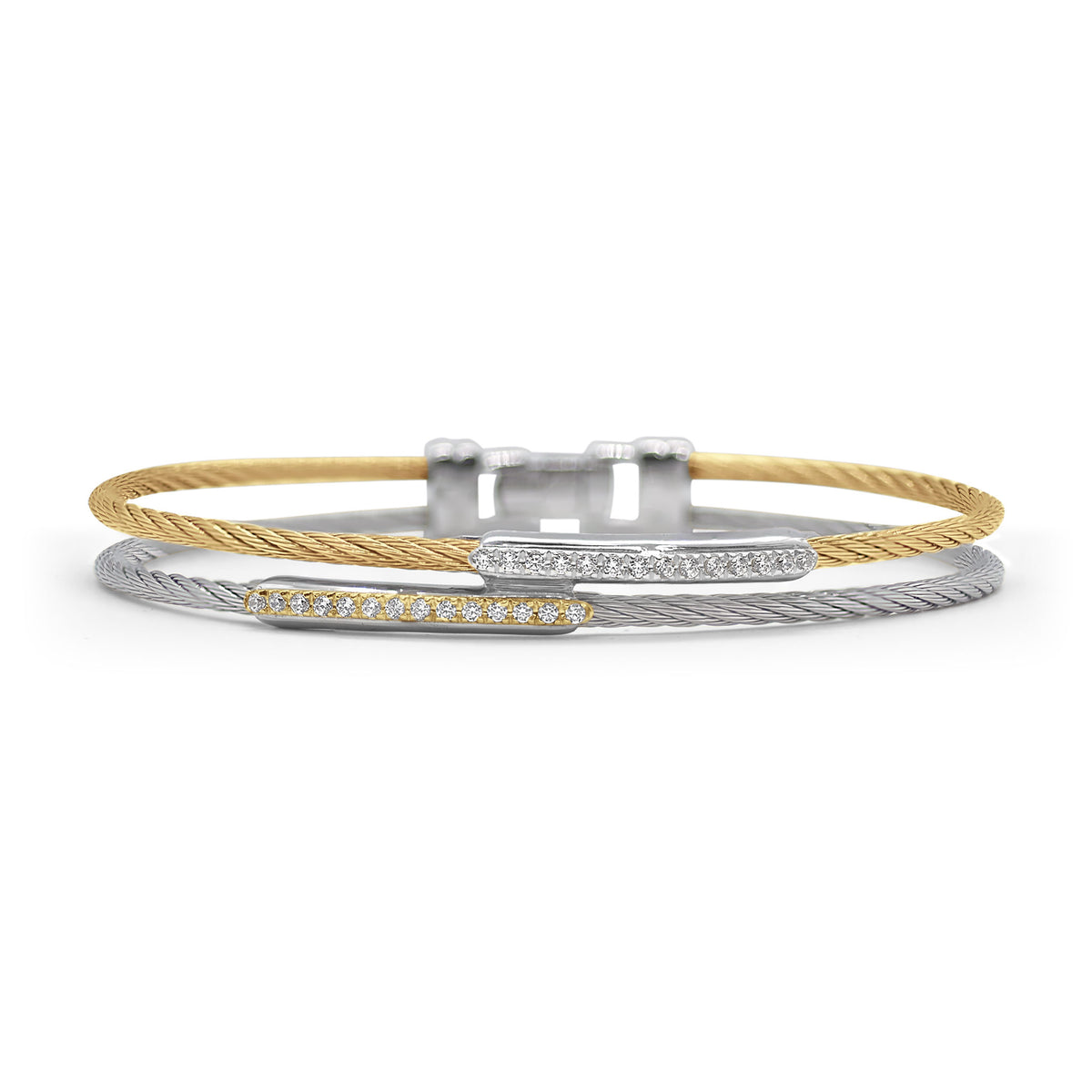 ALOR Dual Channel Bar Bracelet