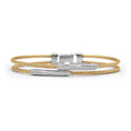 ALOR Dual Channel Bar Bracelet