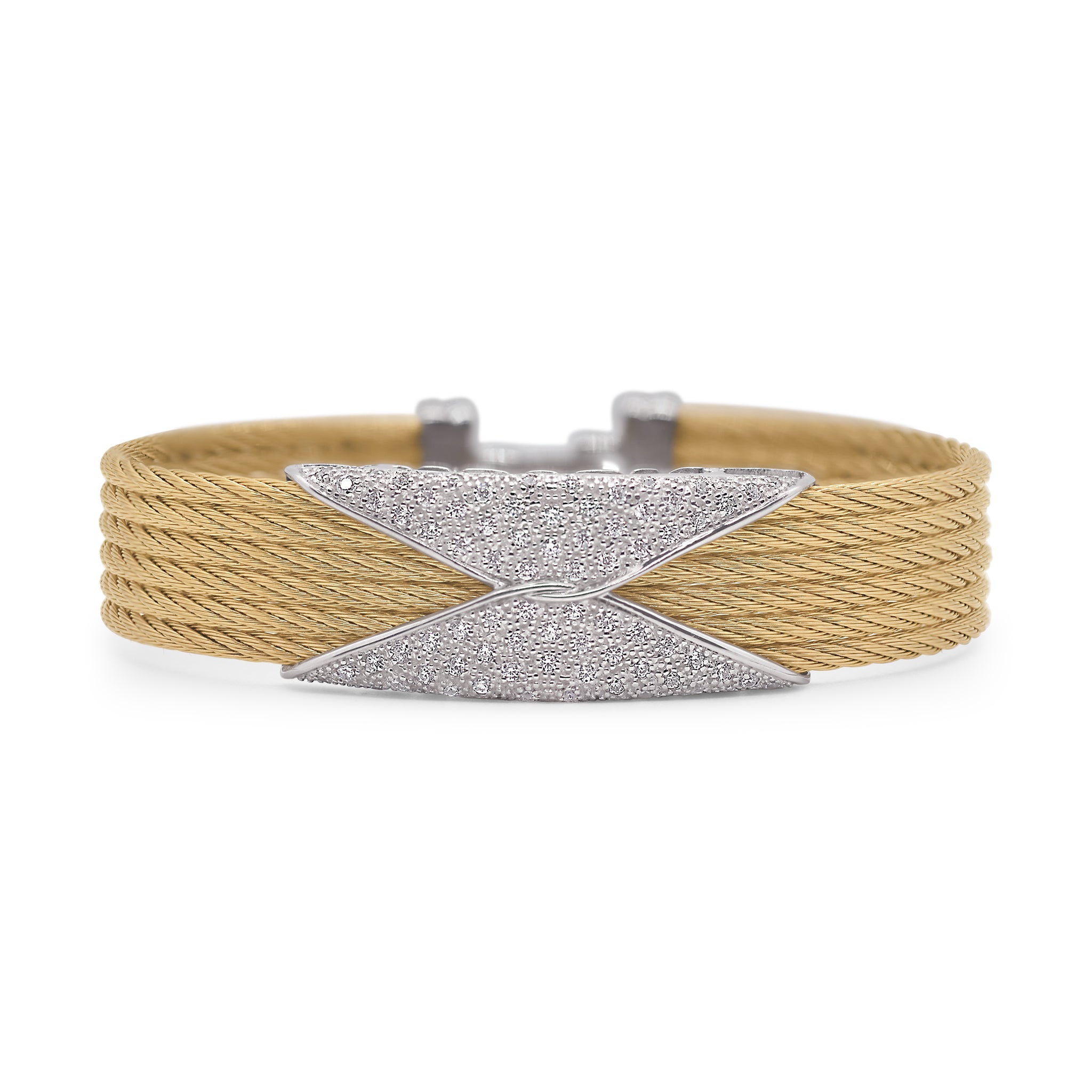 ALOR 6-Row Hourglass Bracelet