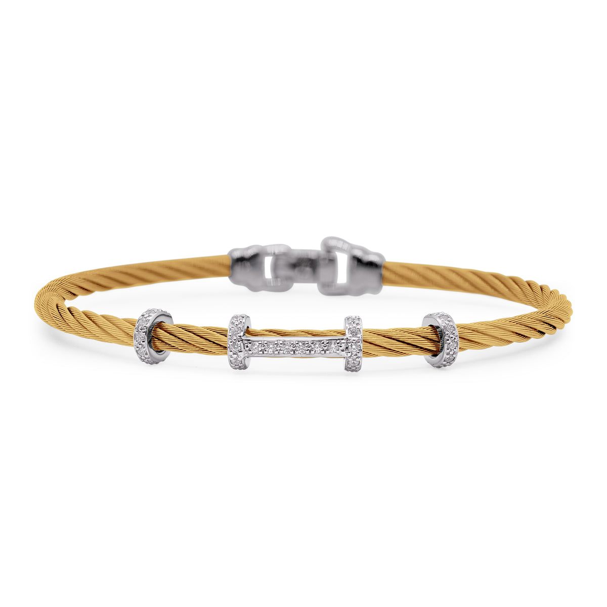 ALOR Wide Halo Harmony Bracelet
