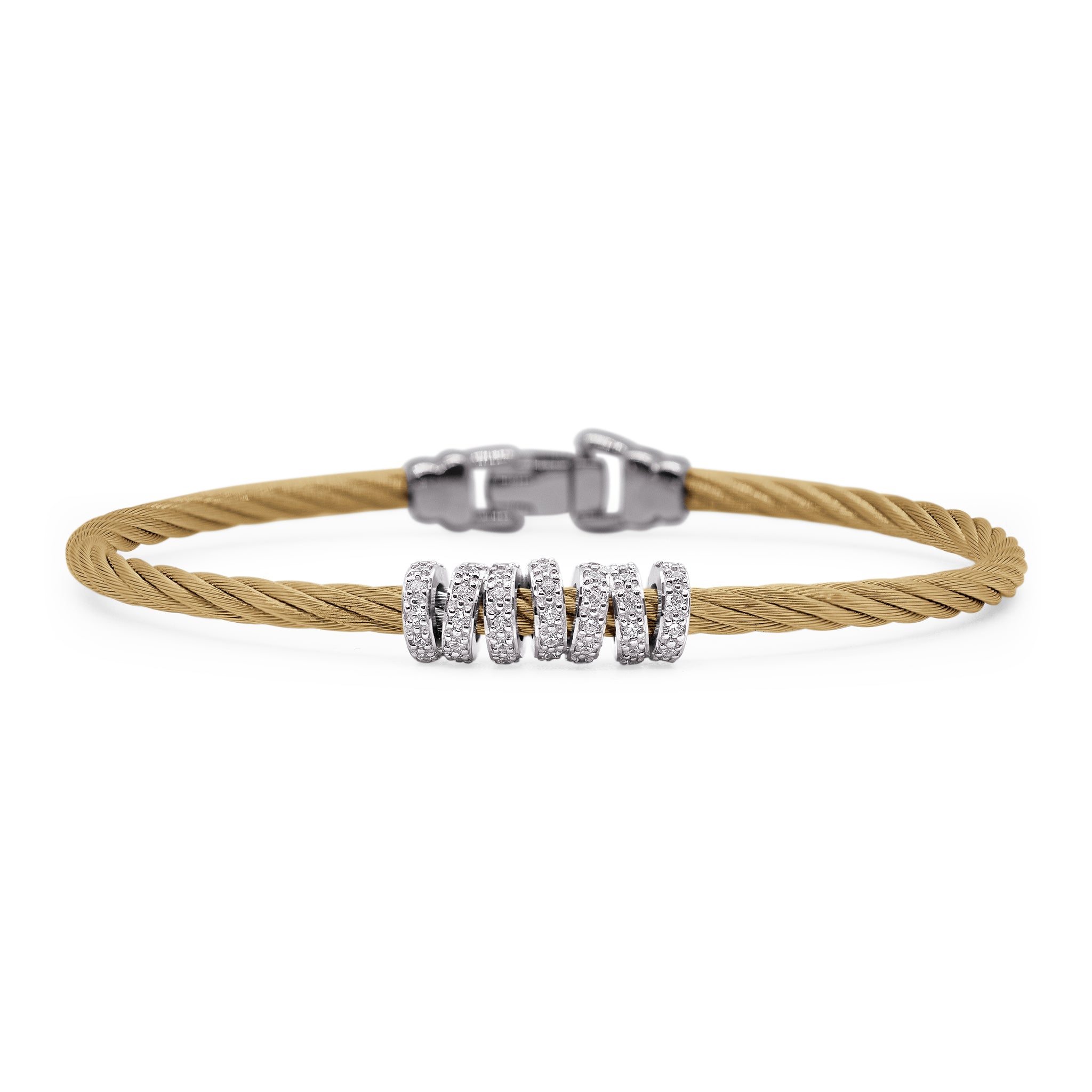 ALOR Wide Halo Bracelet