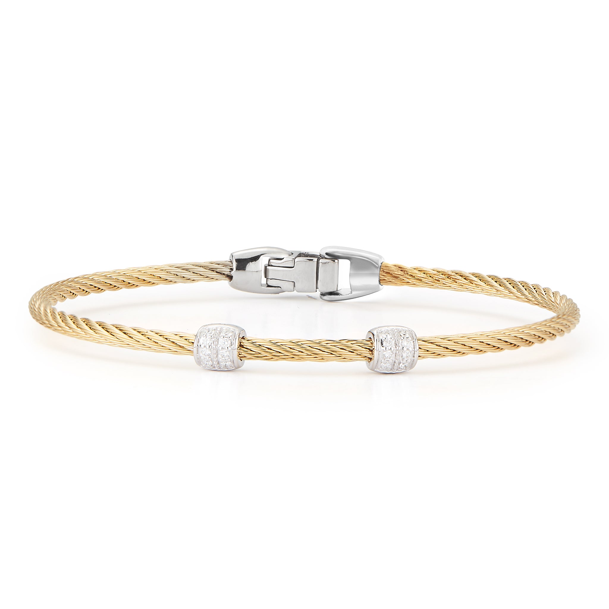 ALOR Double Barrel Stackable Bracelet