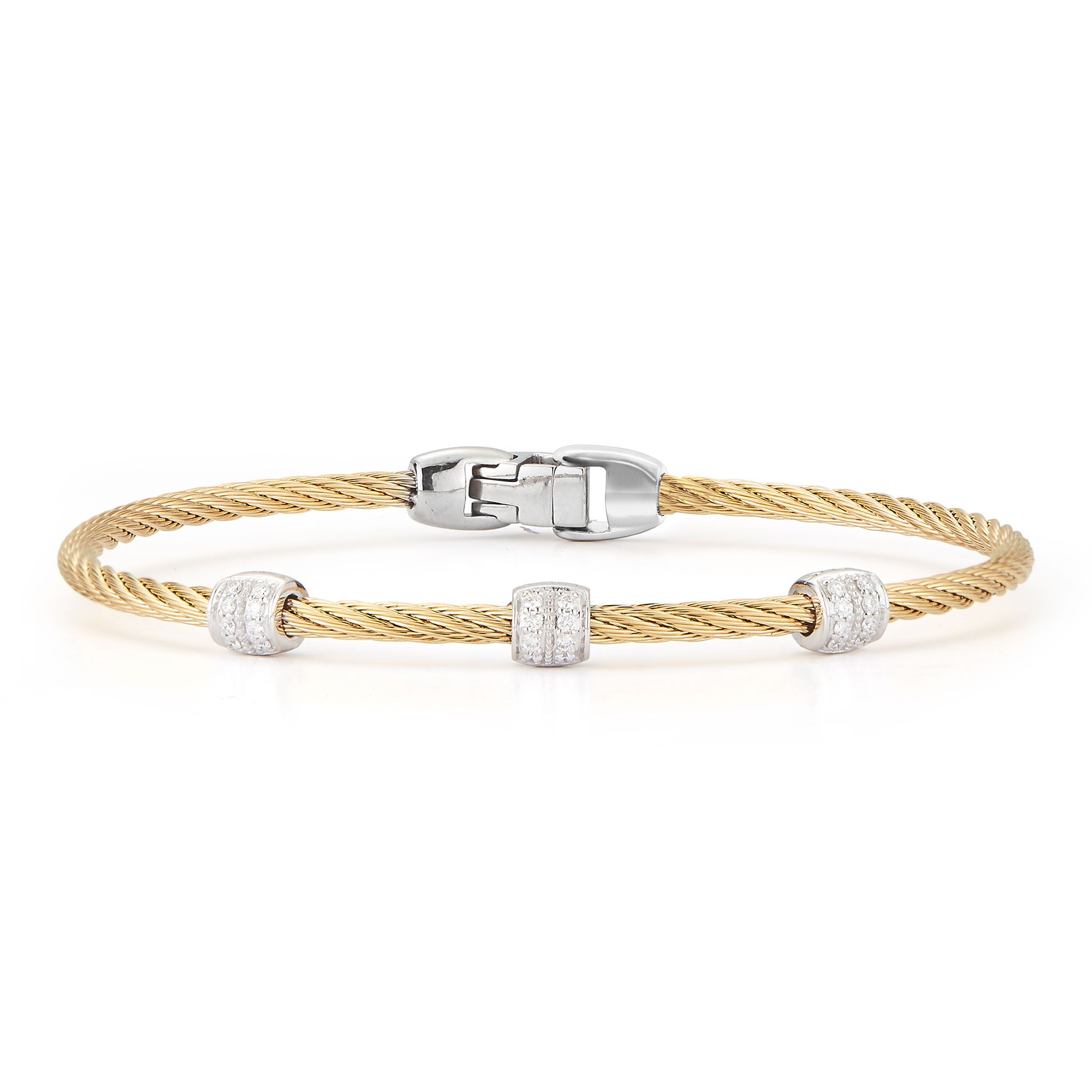 ALOR Triple Barrel Stackable Bracelet