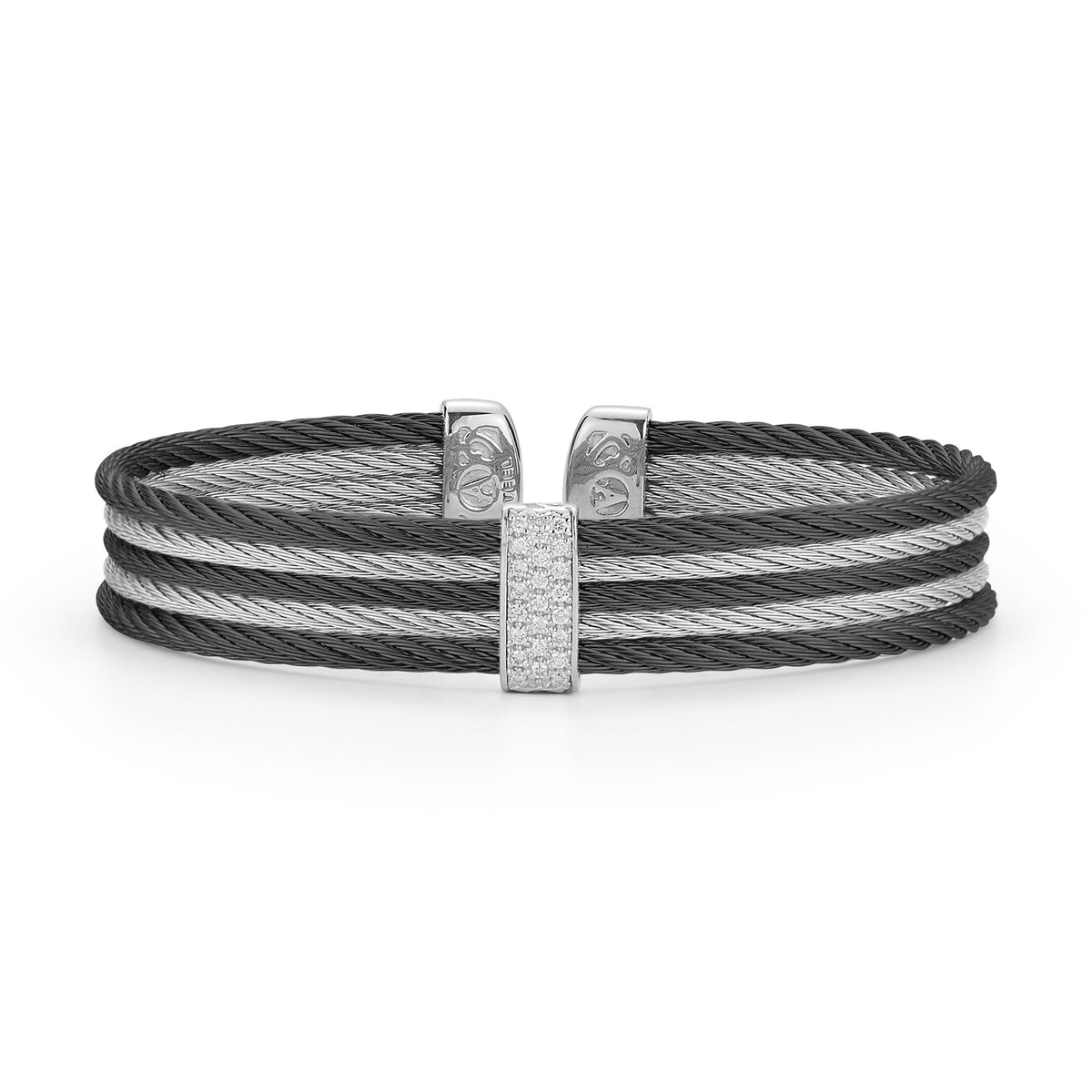 ALOR Striped Mini Cuff