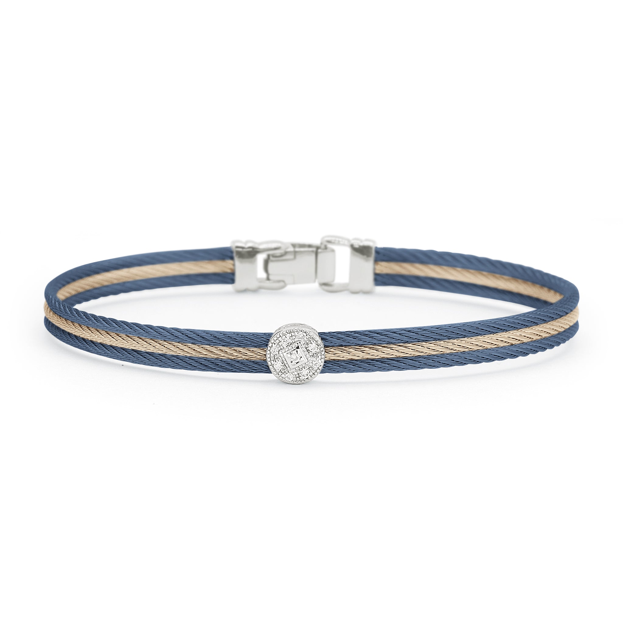 ALOR Single Round Classic Stackable Bracelet