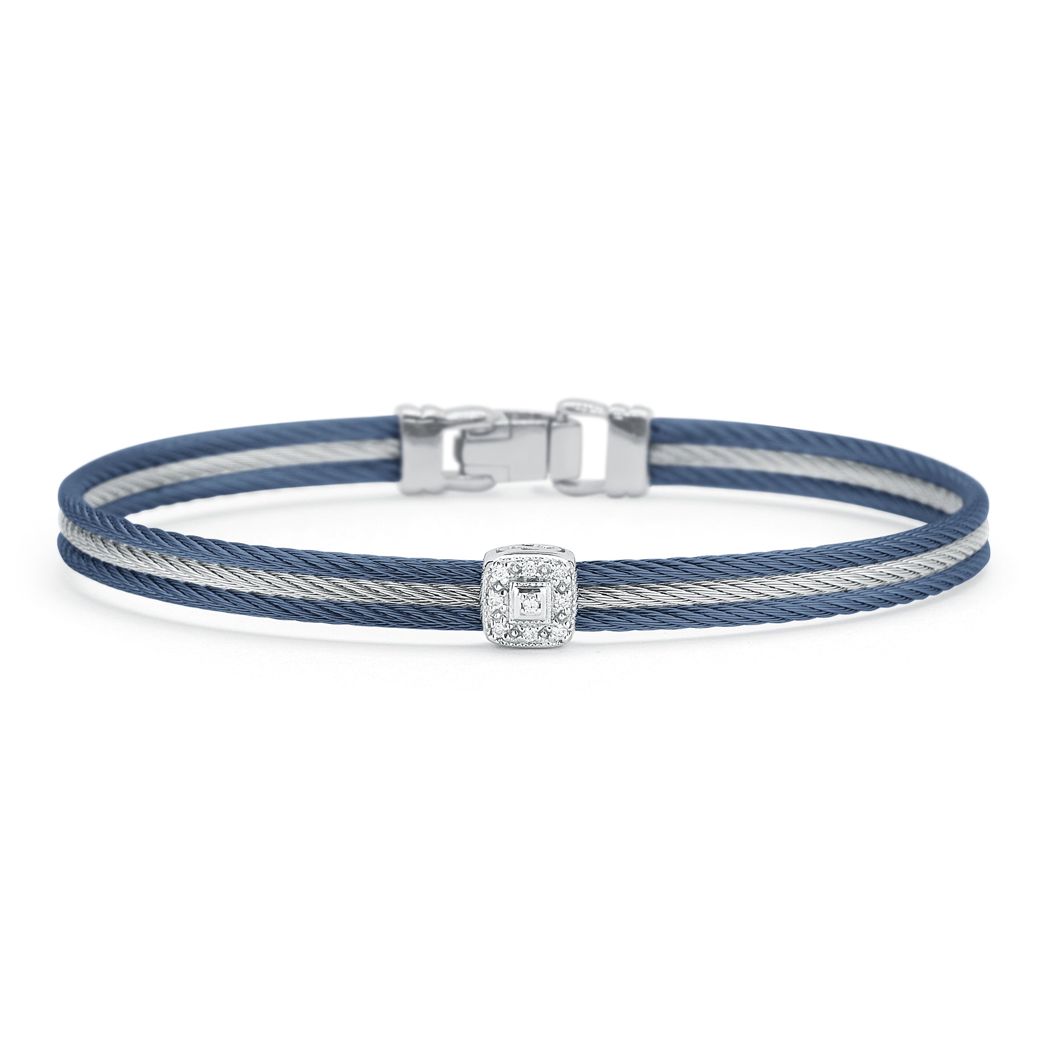 ALOR Single Square Classic Stackable Bracelet