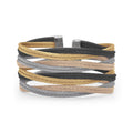 ALOR Wide Entwine Cuff