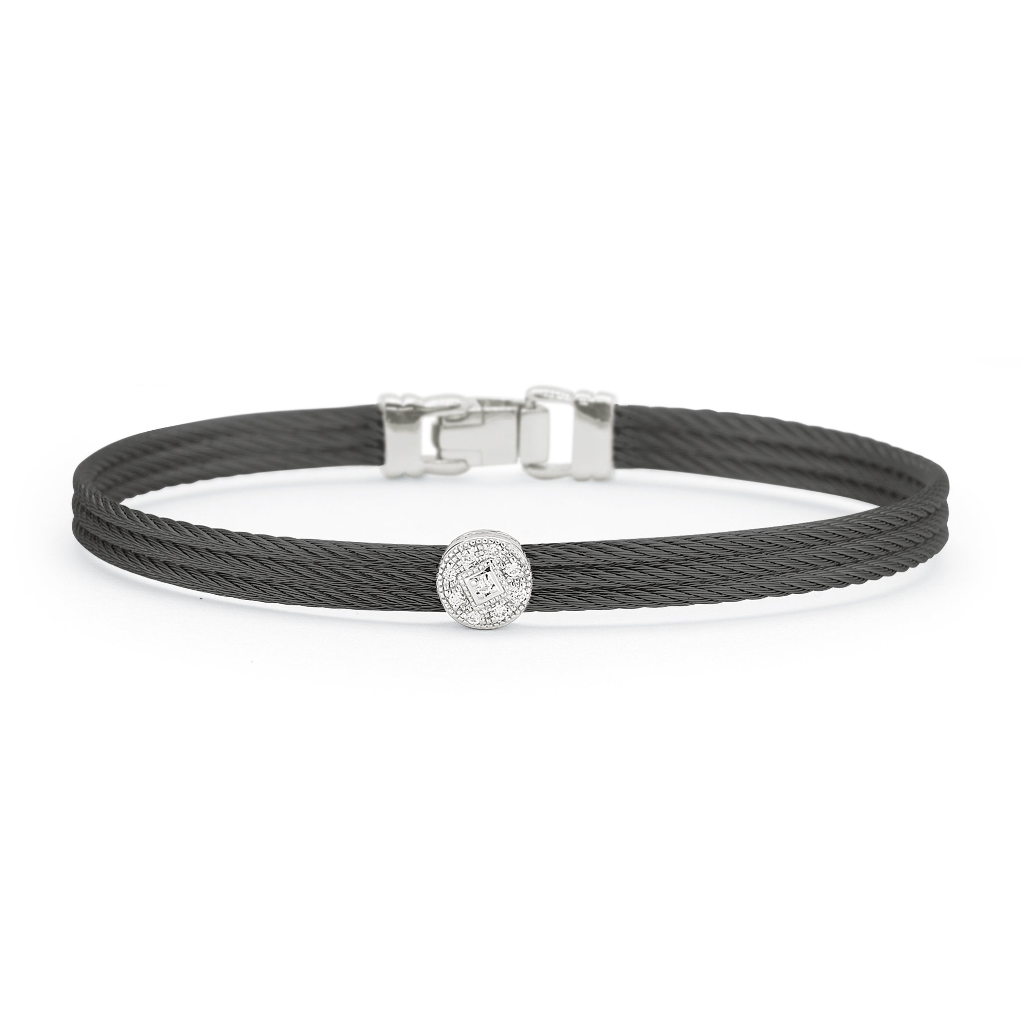 ALOR Single Round Classic Stackable Bracelet