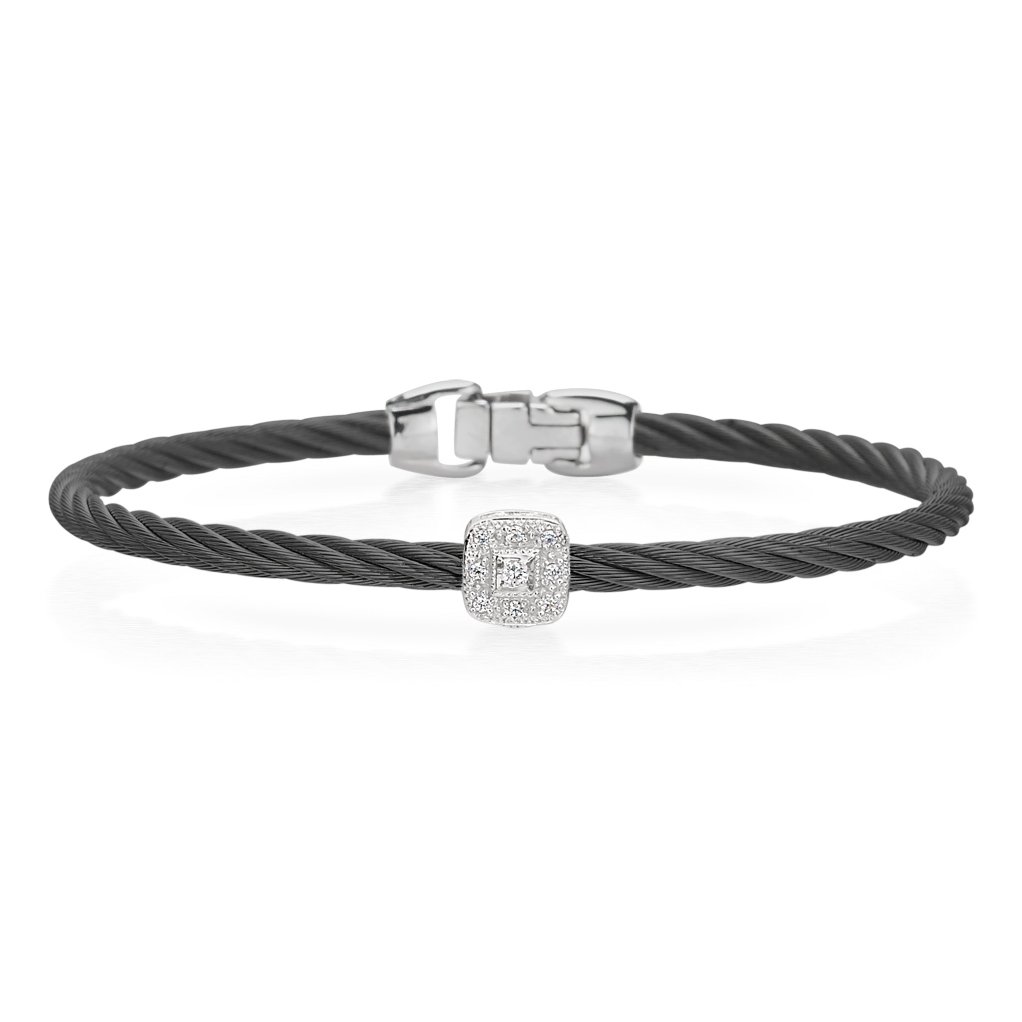 ALOR Single Square Essential Stackable Bracelet