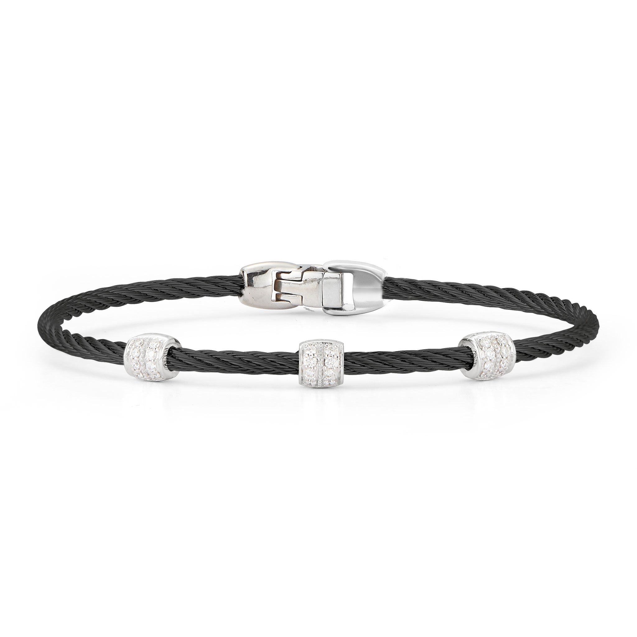 ALOR Triple Barrel Stackable Bracelet