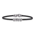 ALOR Wide Halo Bracelet