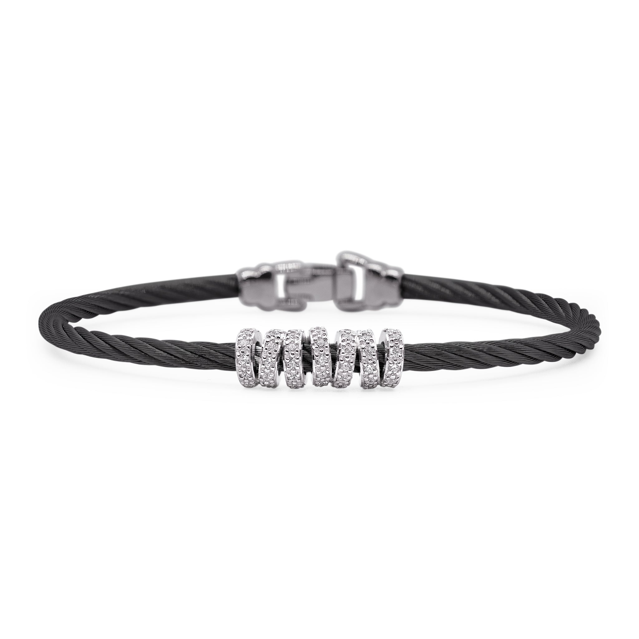 ALOR Wide Halo Bracelet