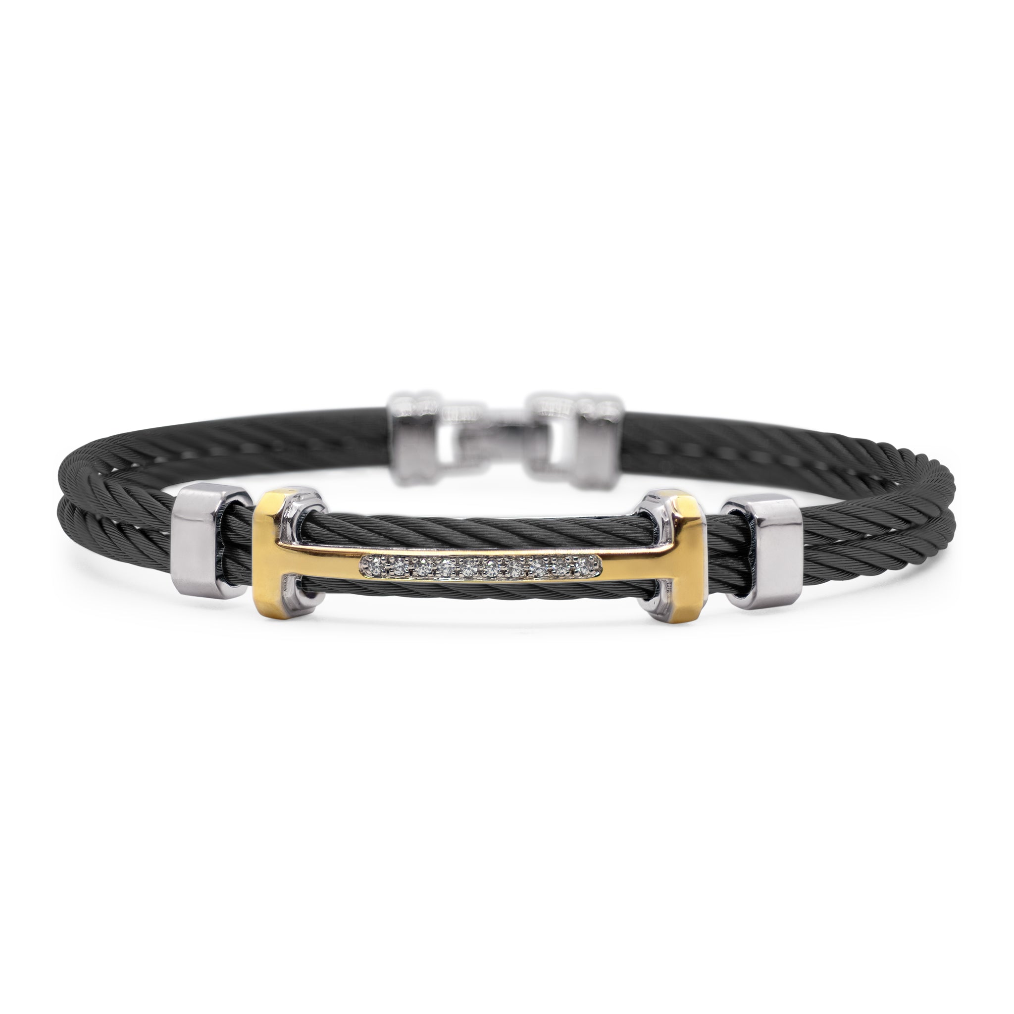 ALOR Men's Multi Bar Diamond Bracelet