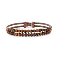 ALOR Men's Gemstone Bead Bracelet