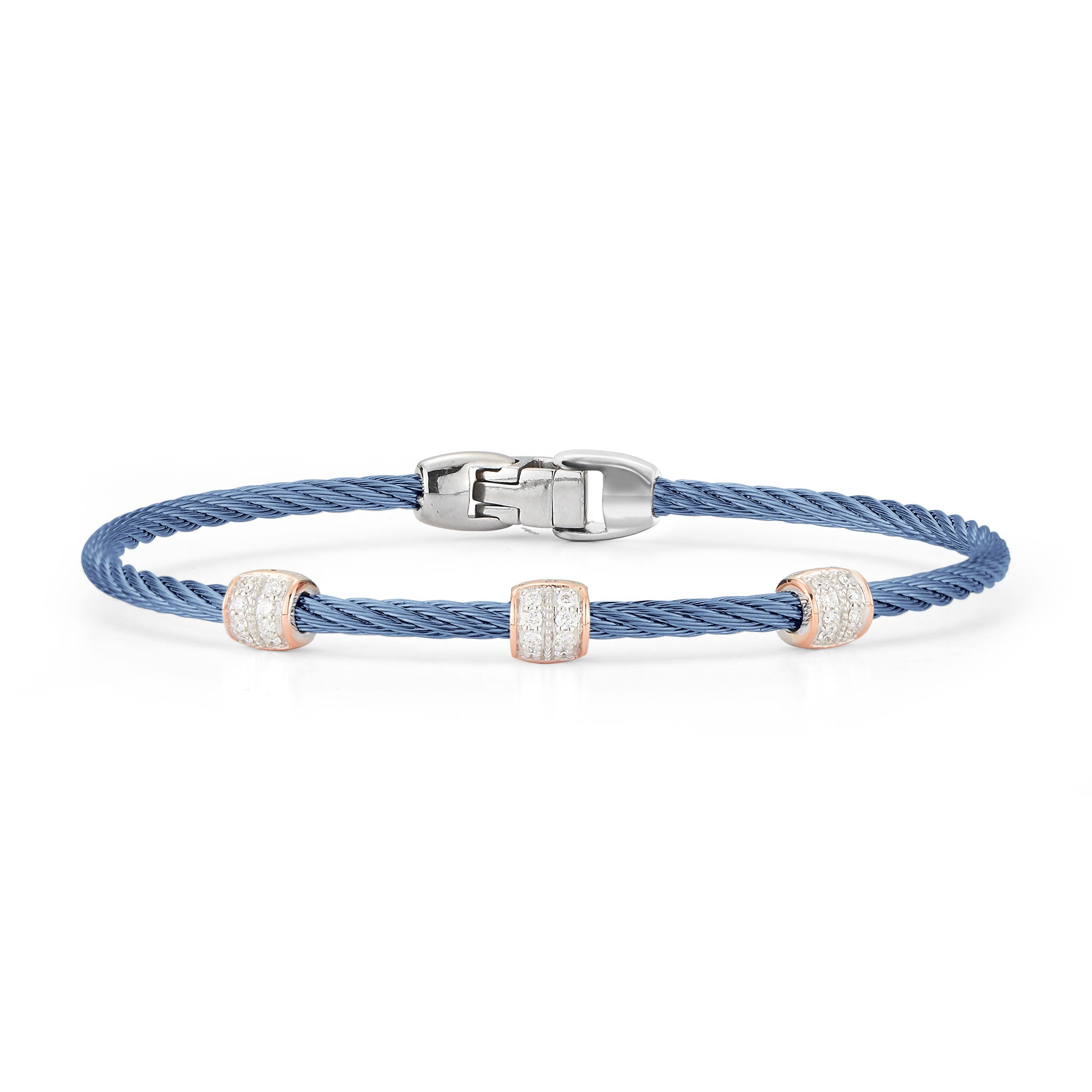 ALOR Triple Barrel Stackable Bracelet