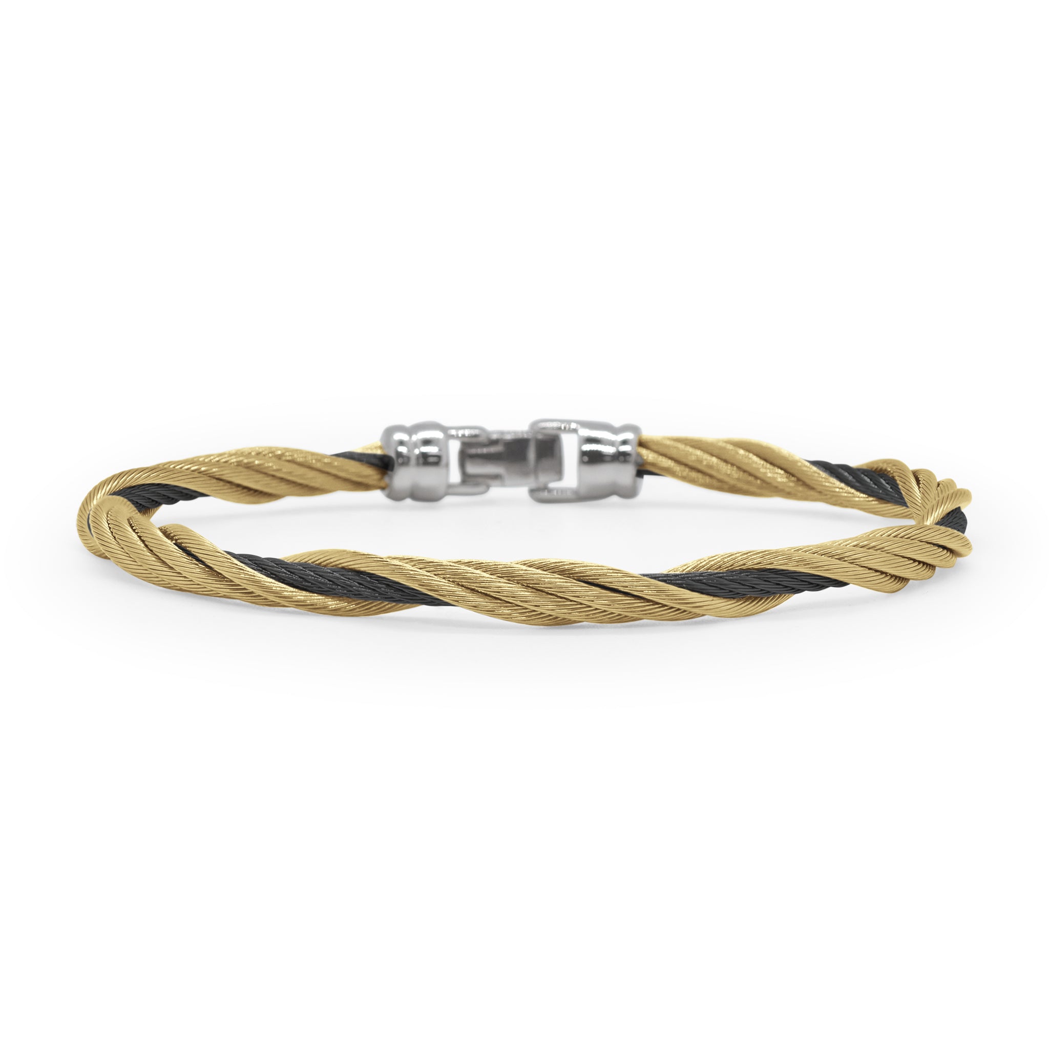 ALOR Modern Twist Stackable Bracelet