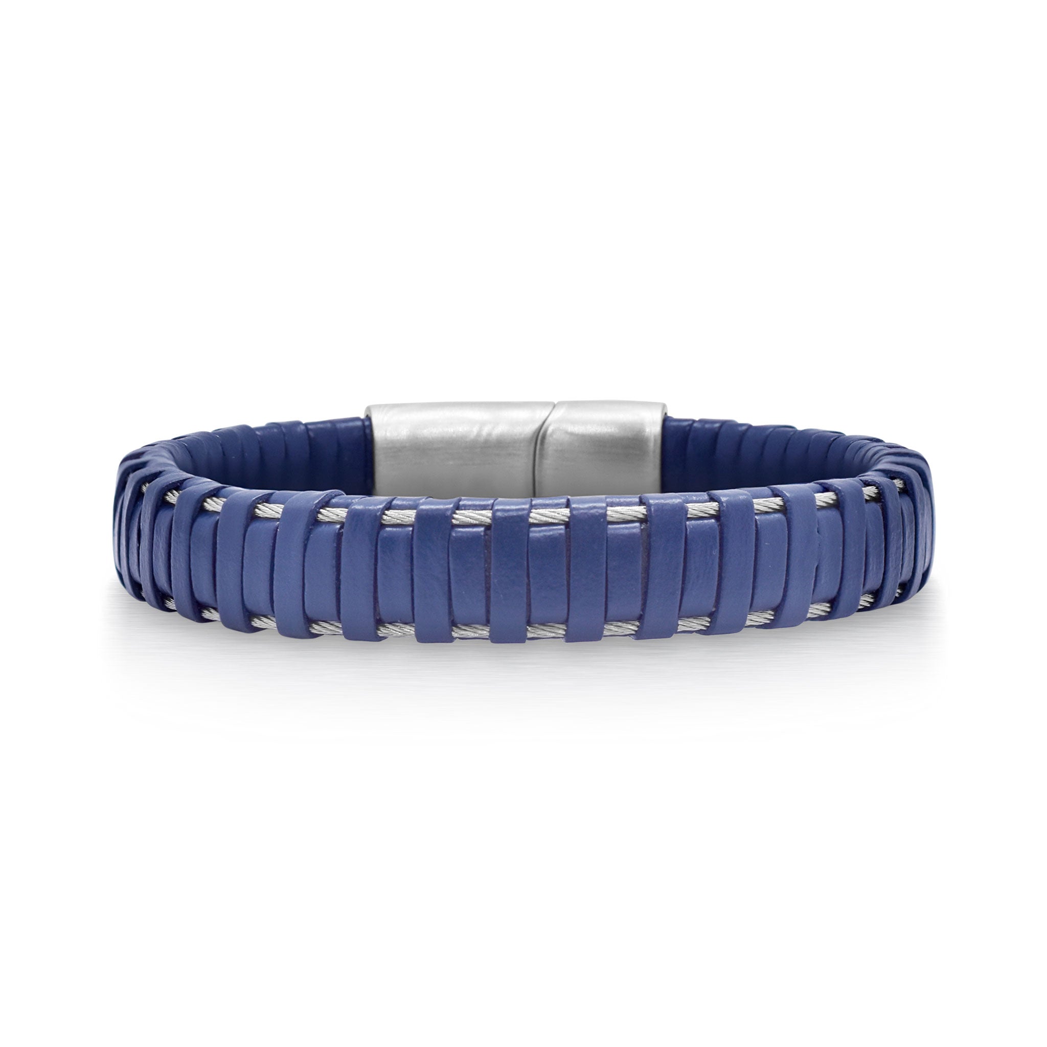 ALOR Men's Leather Wrapped Bracelet