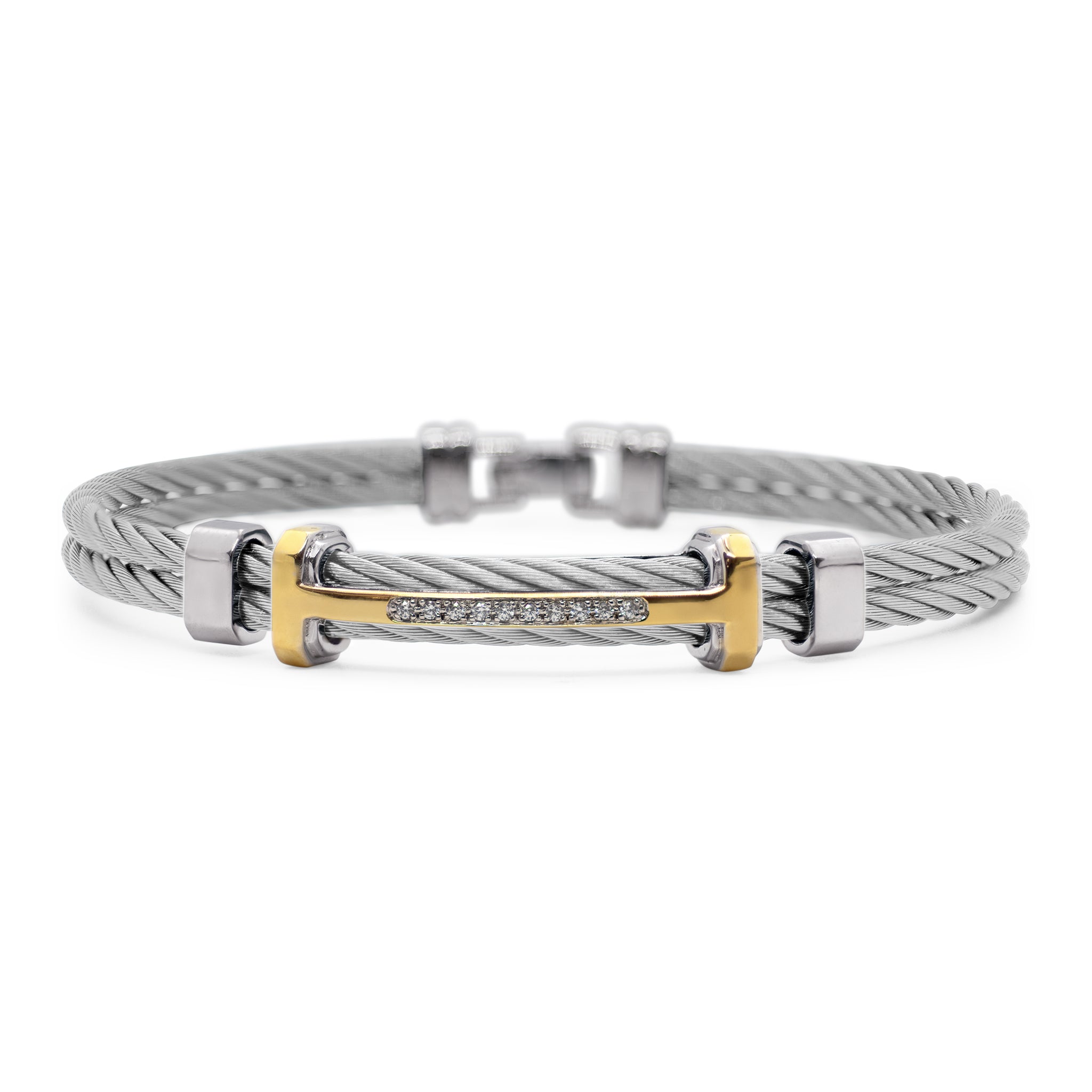 ALOR Men's Multi Bar Diamond Bracelet