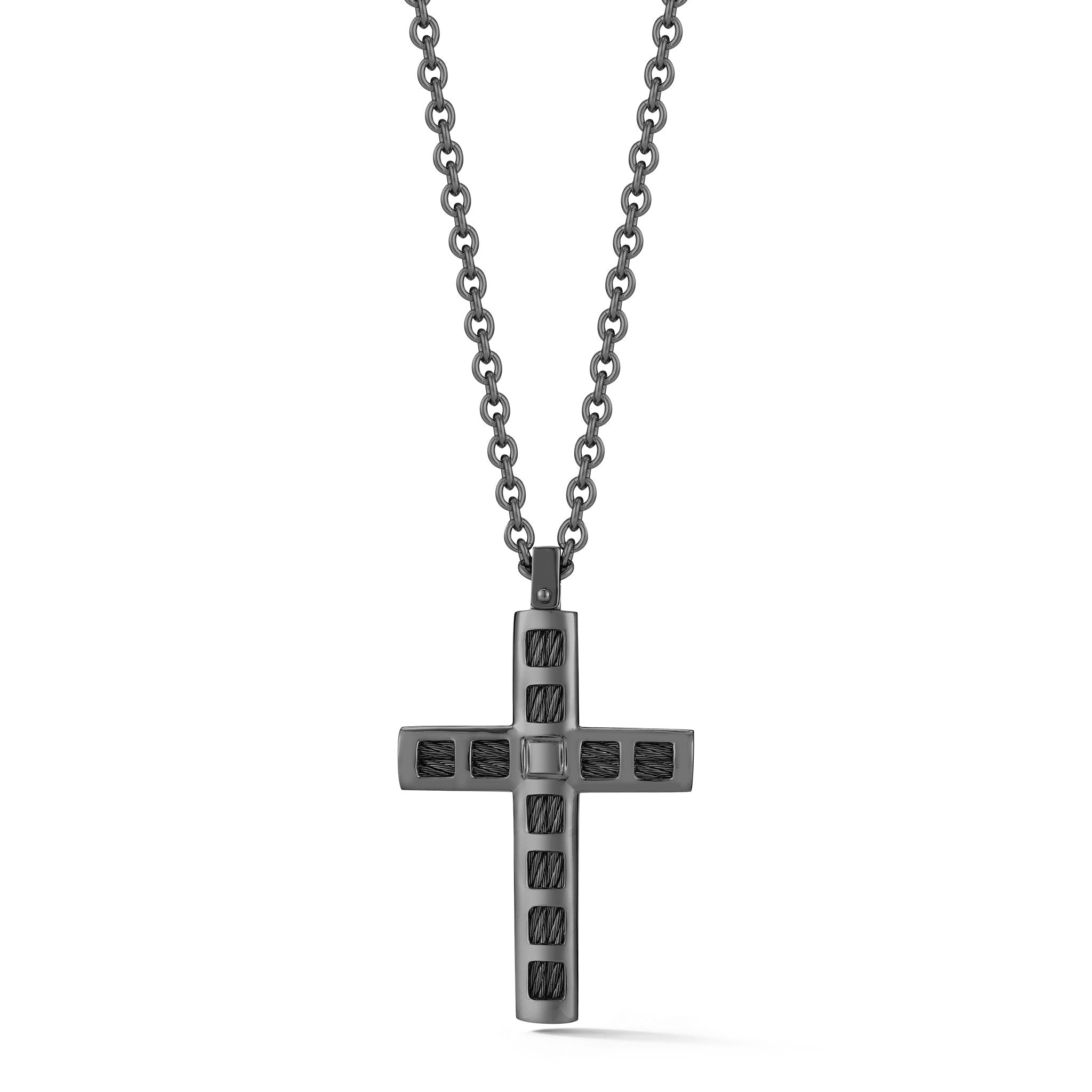 ALOR Men's Cross Necklace