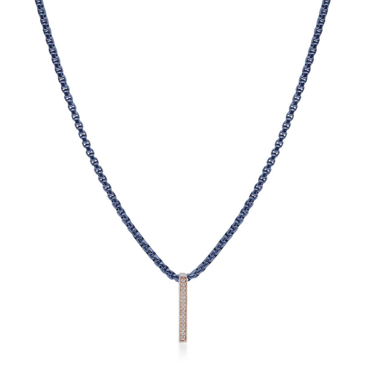ALOR Petite Linear Bar Necklace