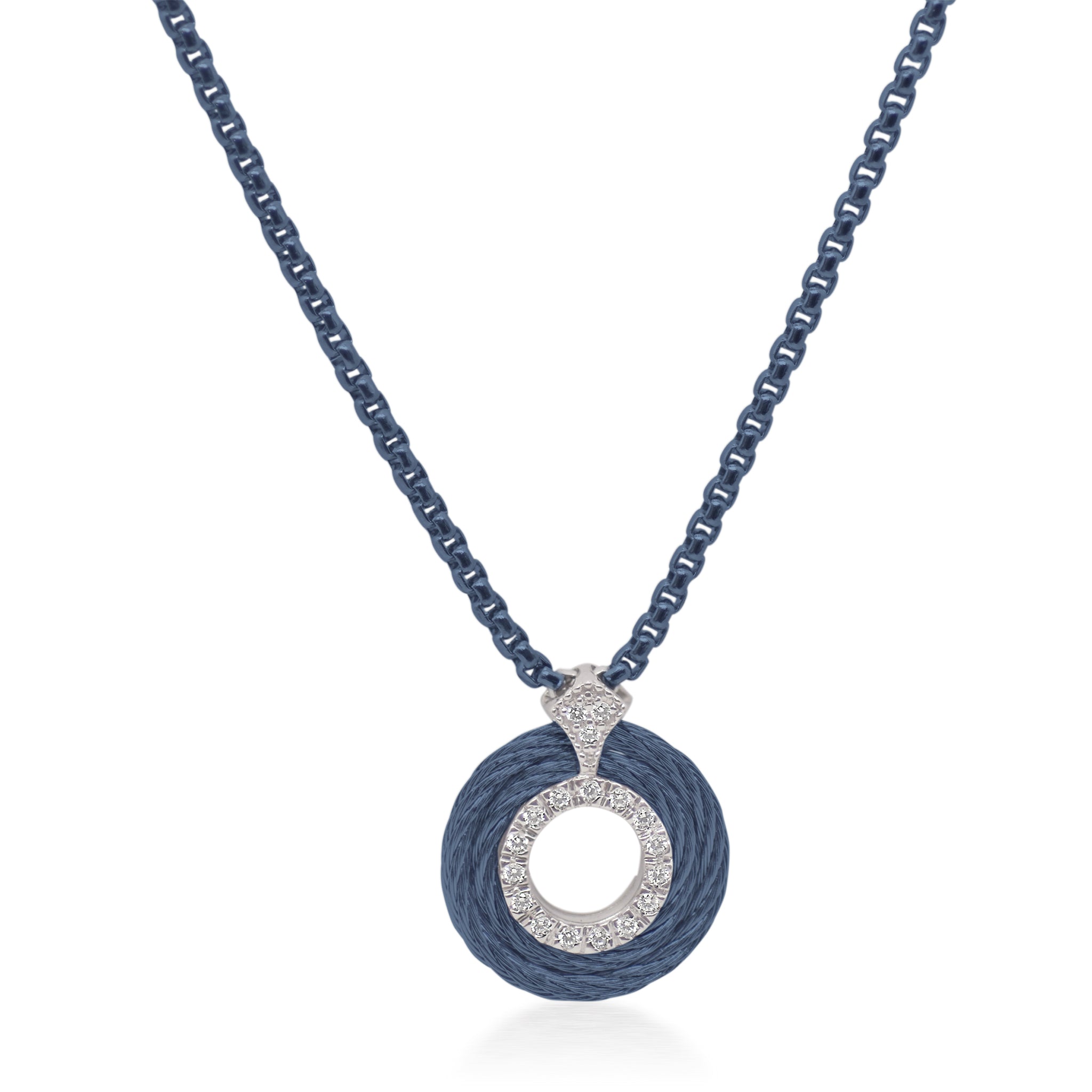 ALOR Petite Open Circle Necklace