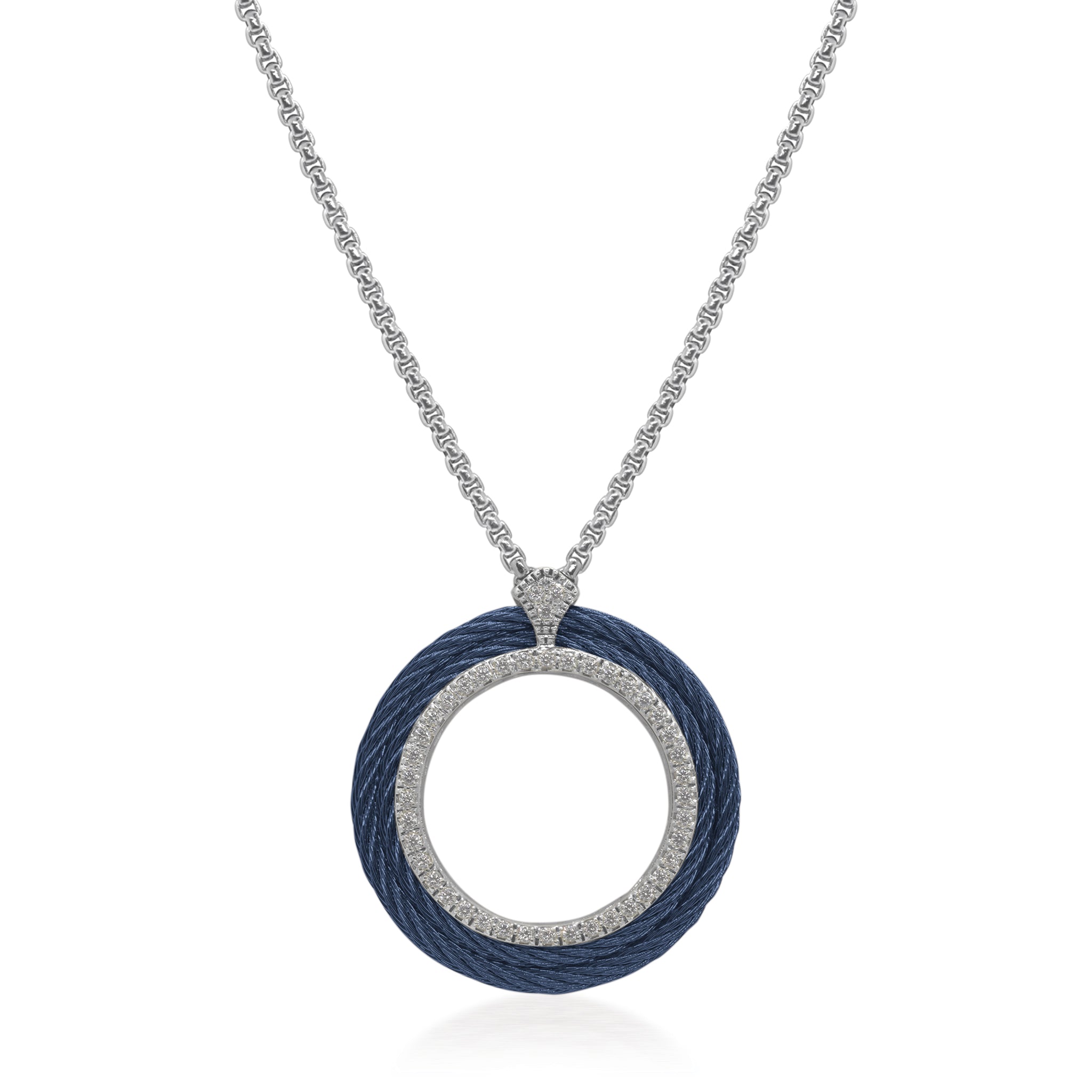 ALOR Open Circle Necklace